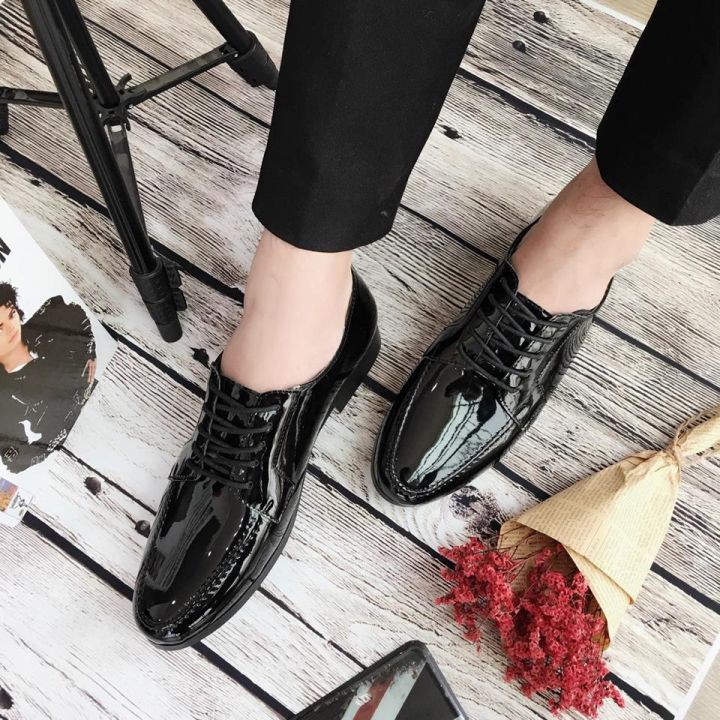 [TẶNG LÓT MÁT XA] Giày Lười Nam Buộc Dây 👞 Giầy tây công sở cao cấp BỀN ĐẸP Đế cao su phù hợp giá thành 👞 Có bảo hành | BigBuy360 - bigbuy360.vn