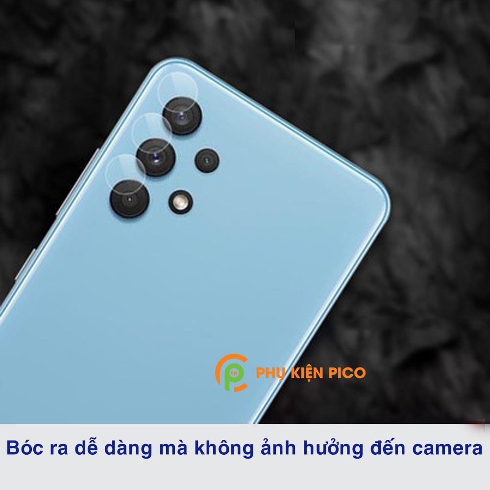 Cường lực camera Samsung Galaxy A32 5G độ cứng 9H trong suốt - Dán camera Samsung Galaxy A32 5G