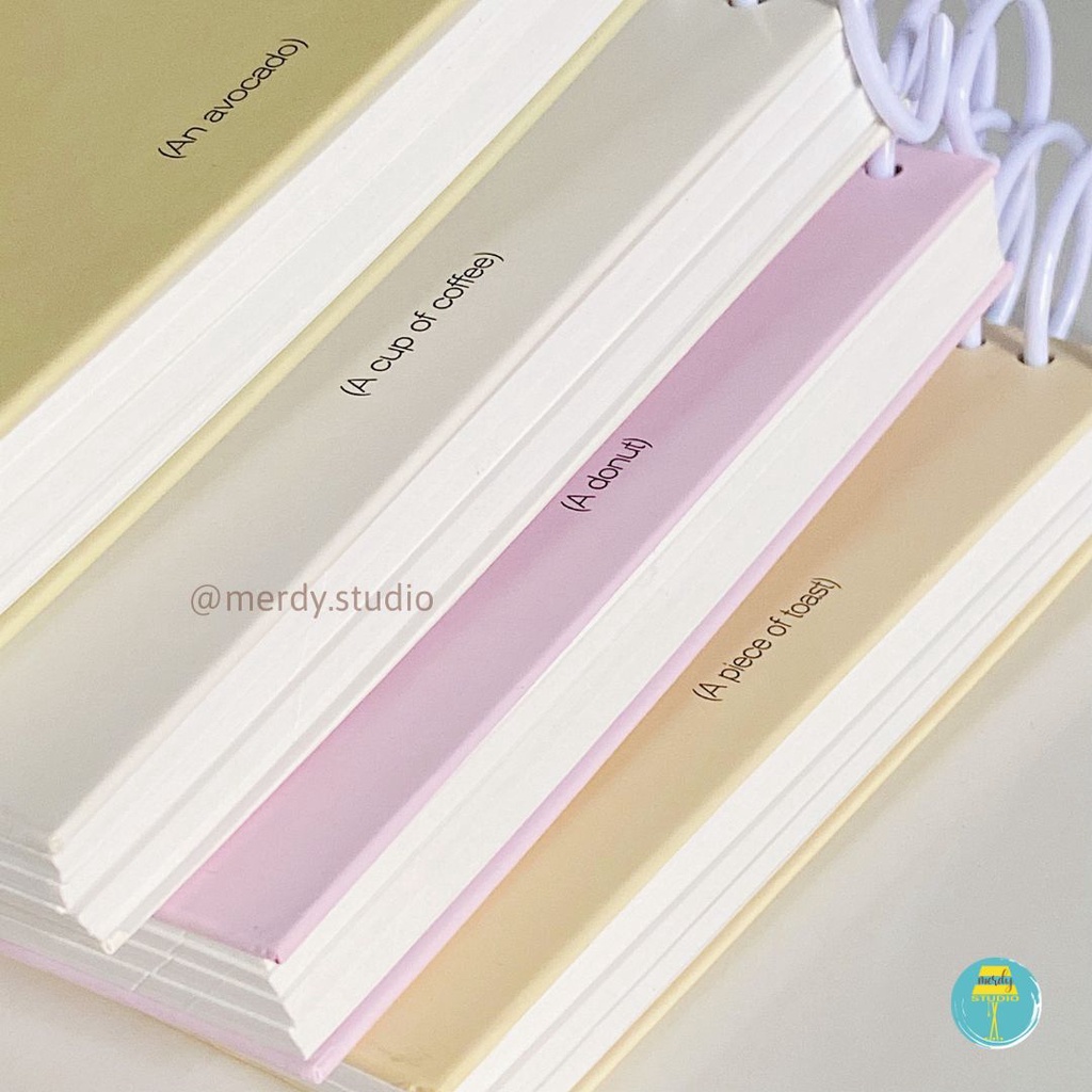 PAPERMORE Breakfast Notebook - Sổ lò xo siêu to 200 trang 2 layout planner & diary