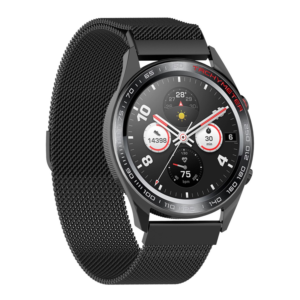 Dây đeo thay thế từ tính bằng kim loại cho đồng hồ Huawei GT GT2 GT2e honor magic watch 2 46mm 42mm tiện dụng