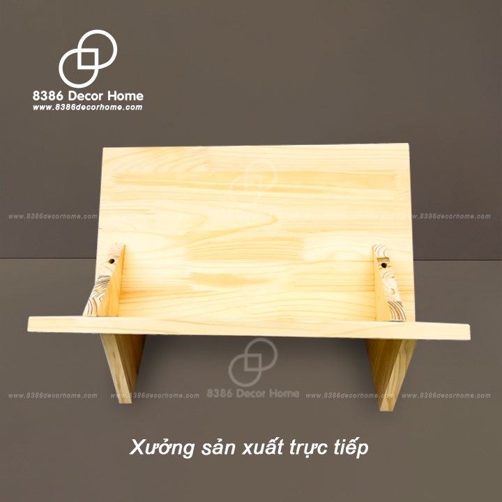 [GIÁ TẠI XƯỞNG] Kệ Sách Gỗ thông để bàn thông minh nhỏ gọn siêu tiện lợi thanh lịch, giá sách decor