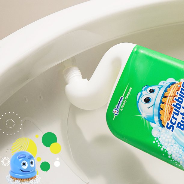 Tẩy bồn cầu có bọt Scrubbing Bubbles 710ml- Mỹ