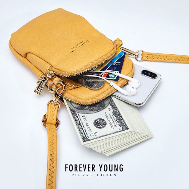 Túi Đeo Chéo ❤️FREESHIP❤️ Forever Young Đựng Điện Thoại New