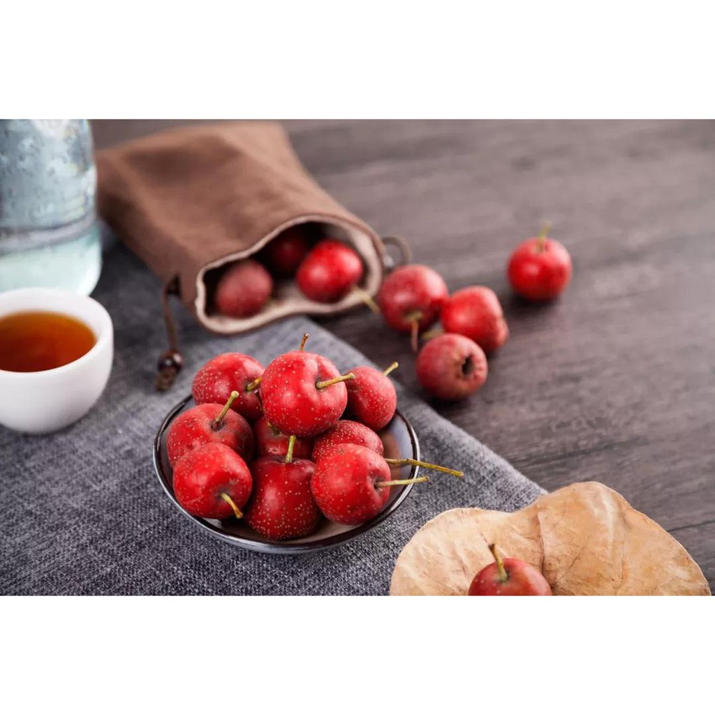 100g Sơn trà khô thái lát/ Táo gai thái lát/ Hawkthorn berry