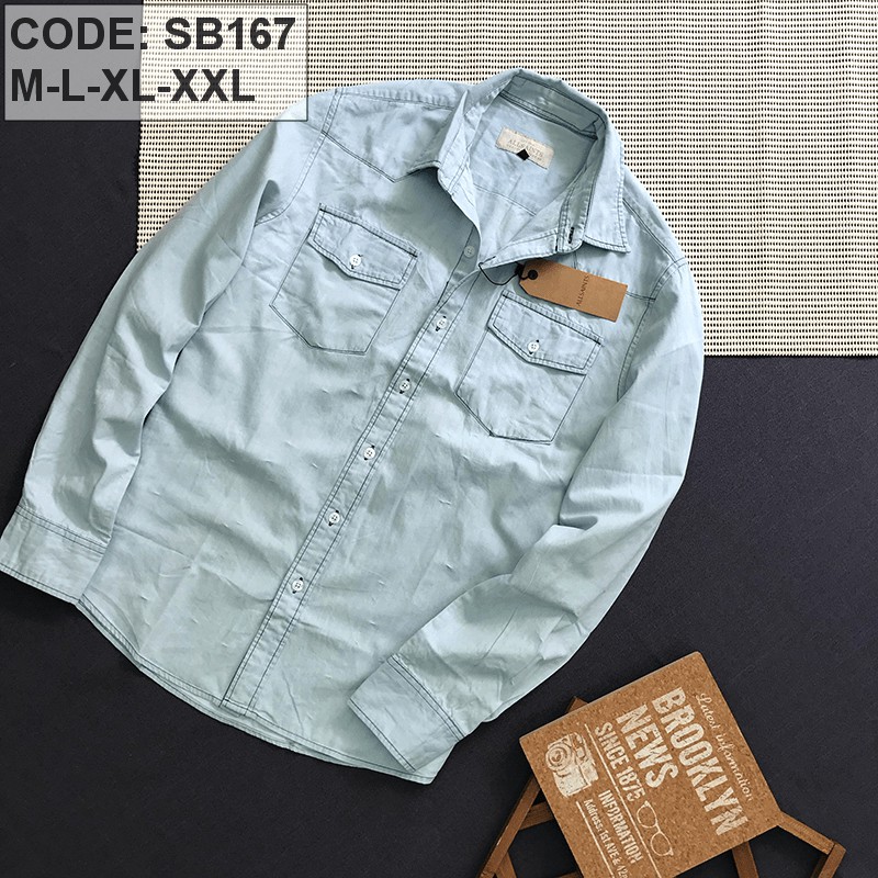 Áo sơ mi nam Denim