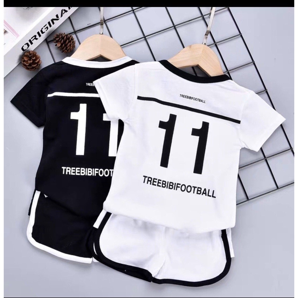 Bộ thể thao số 11 cho bé chất cotton mềm mại