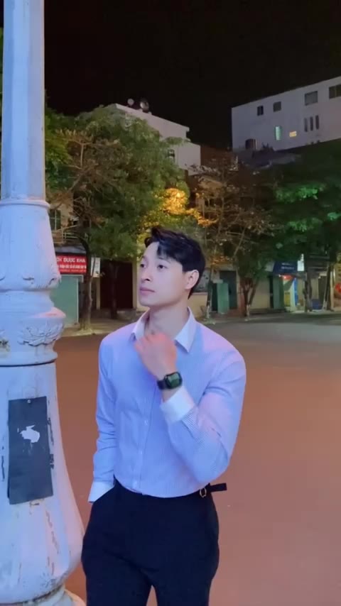 Áo sơ mi nam kẻ sọc xanh đen, sơ mi nam công sở dáng slimfit Hàn Quốc vải lụa chống nhăn SMKS | BigBuy360 - bigbuy360.vn