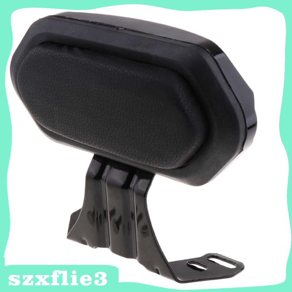 [Szxflie3] Motorcycle Driver Rider Backrest Pad Plug-In Back Rest Mounting Kit