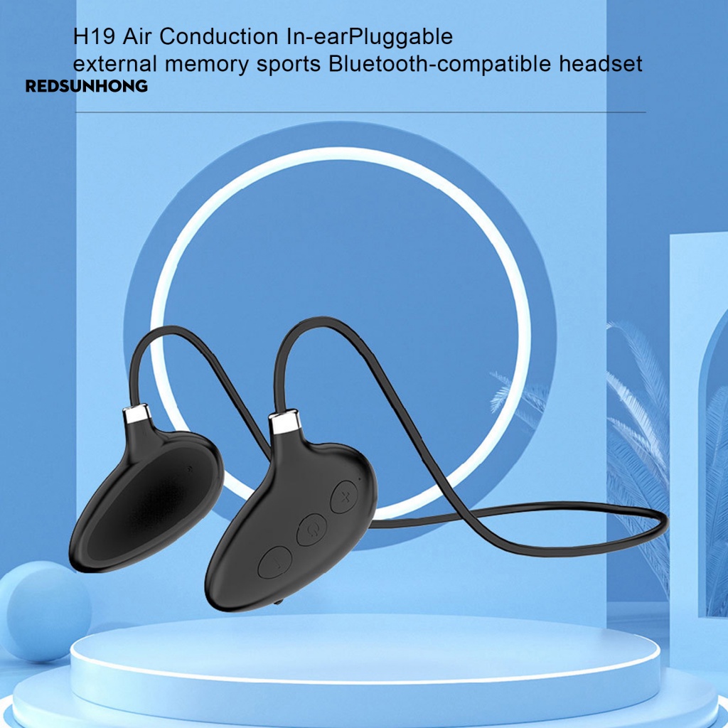 [RSH.z] 1 Bộ Tai Nghe Nhét Tai Bluetooth Không Dây Cảm Ứng Có Thể Dùng Để Nhận Thẻ Nhớ