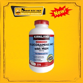 Glucosamin Kirkland Hổ Trợ Xương Khớp HCL 1500mg With MSM 1500mg - 375 viên Mỹ
