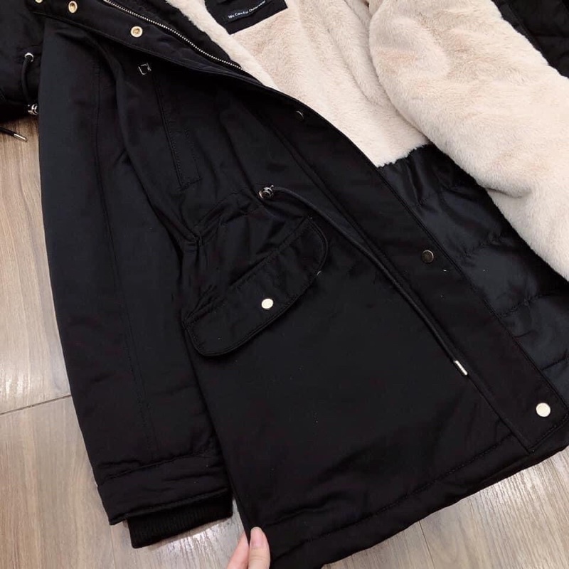Áo parka lông