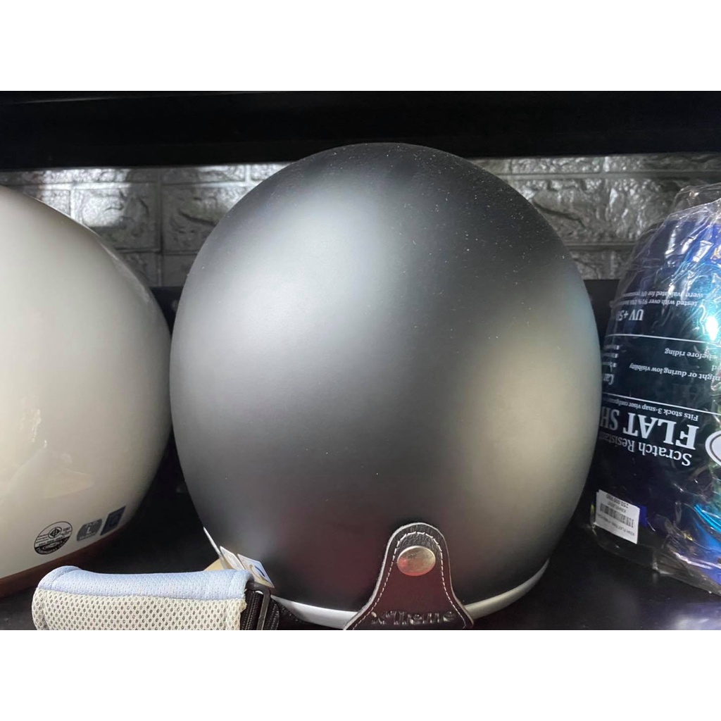 Nón Bảo Hiểm Avex XtremeECE nhập thái new 100% chính hãng sale off màu Đen nhám, xám size M