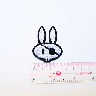 Sticker vải, patch ủi skull dán quần áo