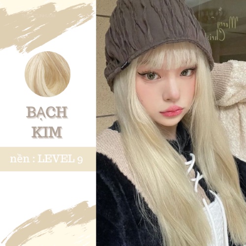Set màu nhuộm tóc- BẠCH KIM