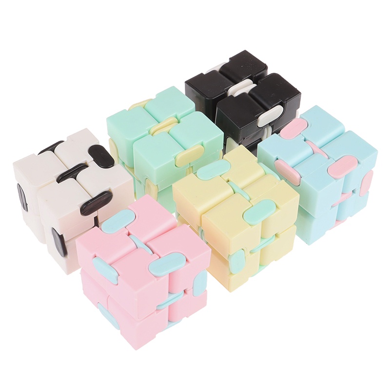 [ep*vn]Magic EDC Infinity Cube For Stress Relief Fidget Anti Anxiety Stress Fancy Toy