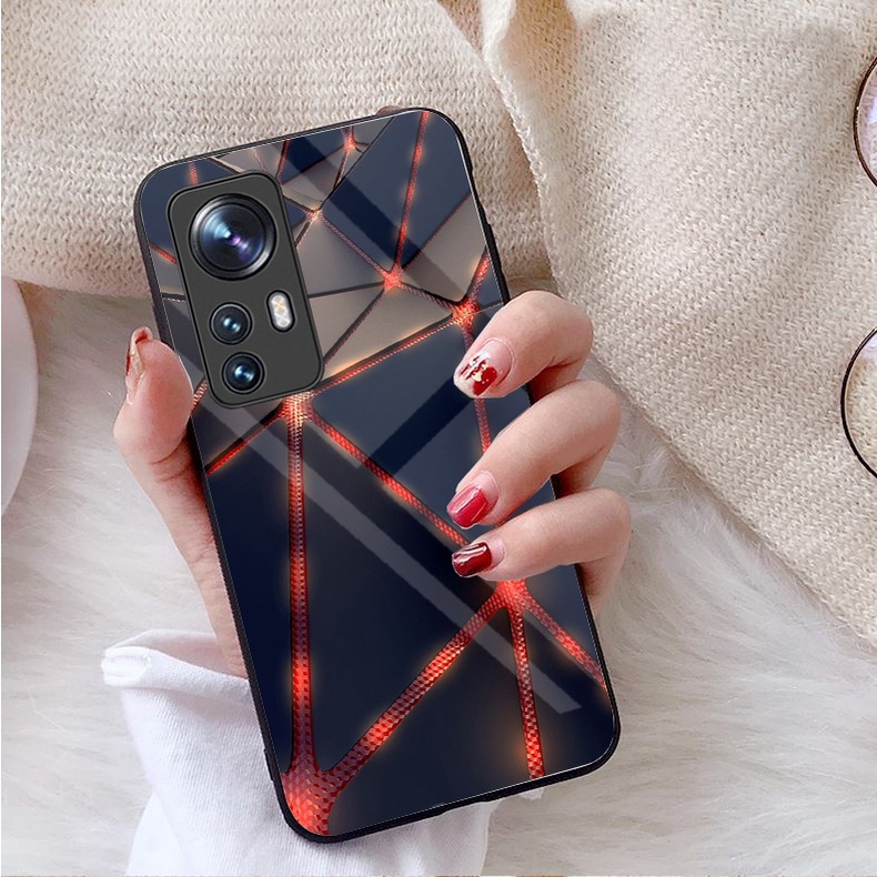 Ốp Lưng XIAOMI 12 5G ,12X, 12T,12 PRO Mặt kính gương sáng bóng cao cấp