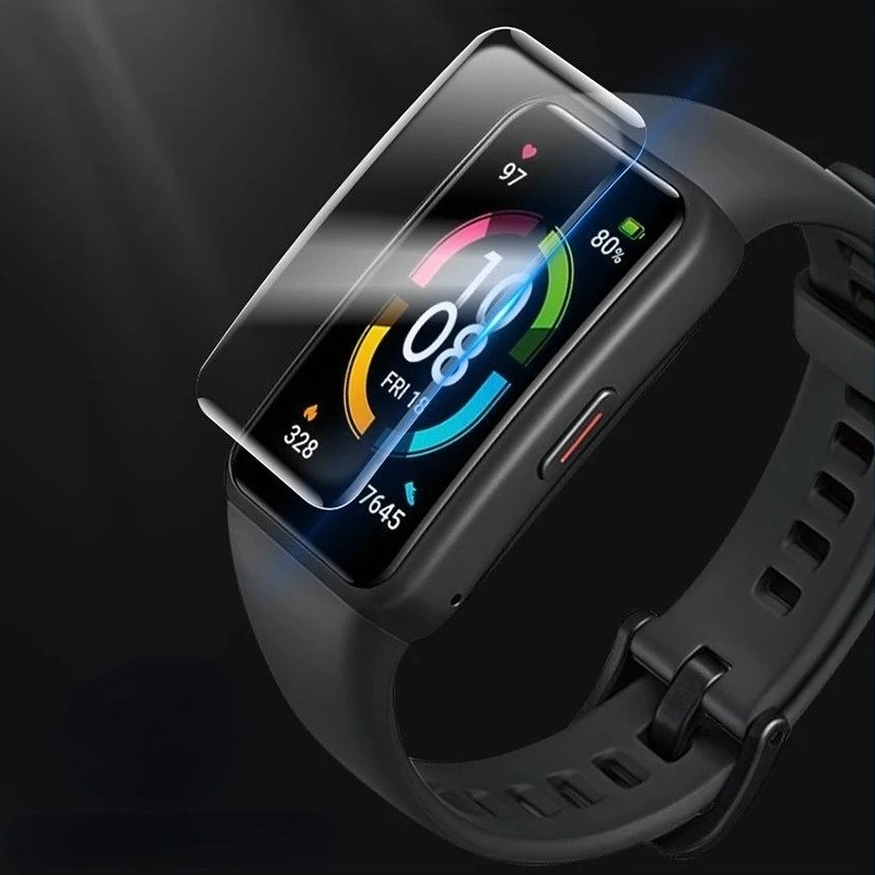 Miếng Dán Bảo Vệ Màn Hình 3D Chống Trầy Cho Huawei Band 7/Smart Watch
