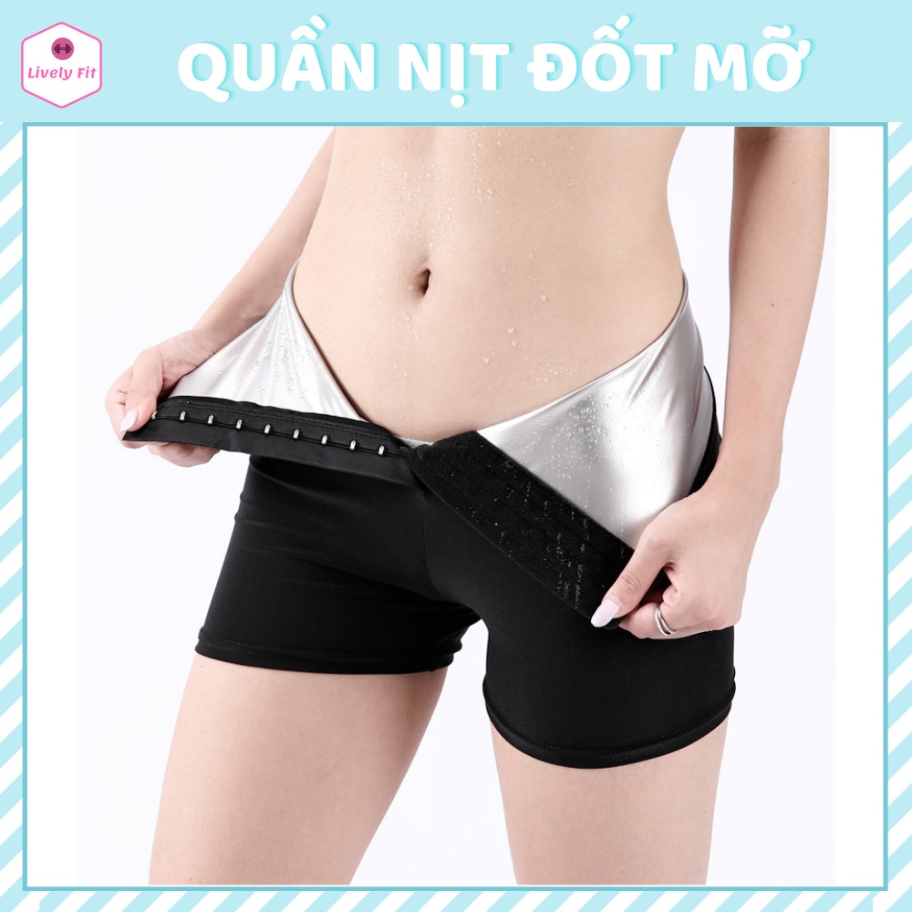 Quần Nịt Bụng Giảm Cân EZT - Dáng Lửng, Kết Hợp Gen Bụng Định Hình Eo Thon Gọn, Sinh Nhiệt, Đổ Mồ Hôi