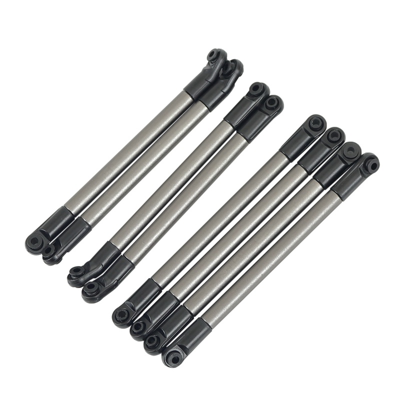 Bộ 8 Trục Kéo Kim Loại 275MM Cho Xe Điều Khiển Từ Xa Axial SCX10 90027 RC4WD D90 D110 CC01 TF2 MST
