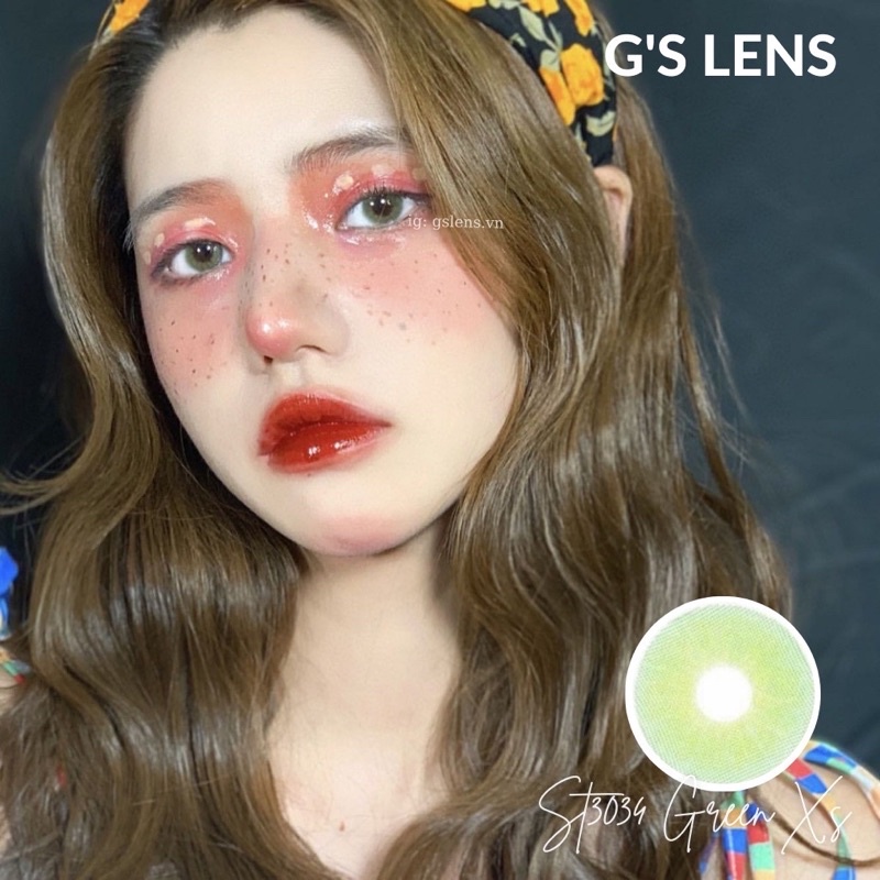 MẪU LENS XANH LÁ KHÔNG ĐỘ