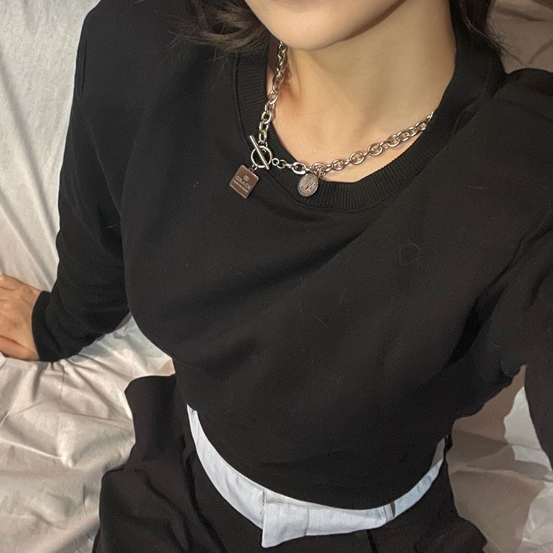 vòng cổ Mặt Vuông Thời Trang Sang Trọng Cho Nữ