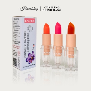Son dưỡng môi có màu Saffron nhụy hoa nghệ tây C'Choi
