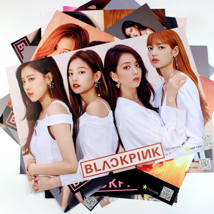 Combo 8 tấm poster BLACKPINK khổ lớn