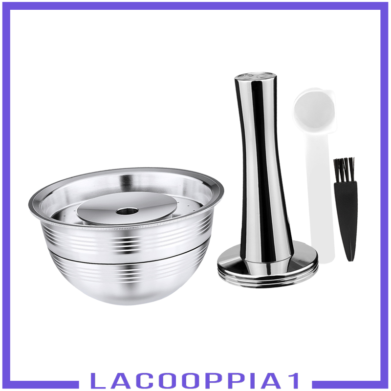 [LACOOPPIA1]Coffee Capsule Pod Cup w/ Lid for Vertuolline ENV135S 240ML