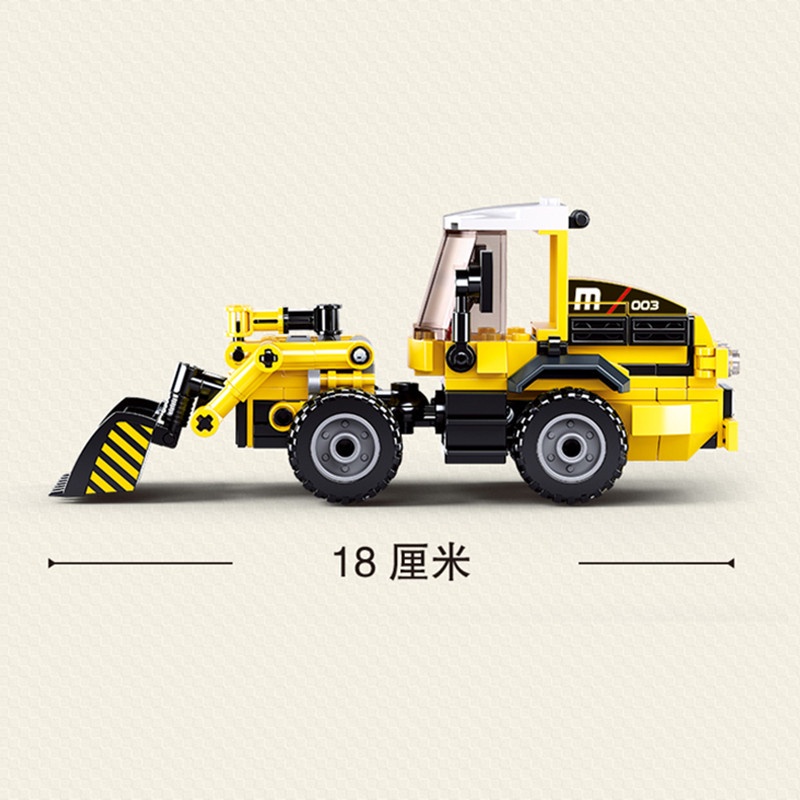 SLUBAN Mô Hình Xe Ủi Đồ Chơi 0803