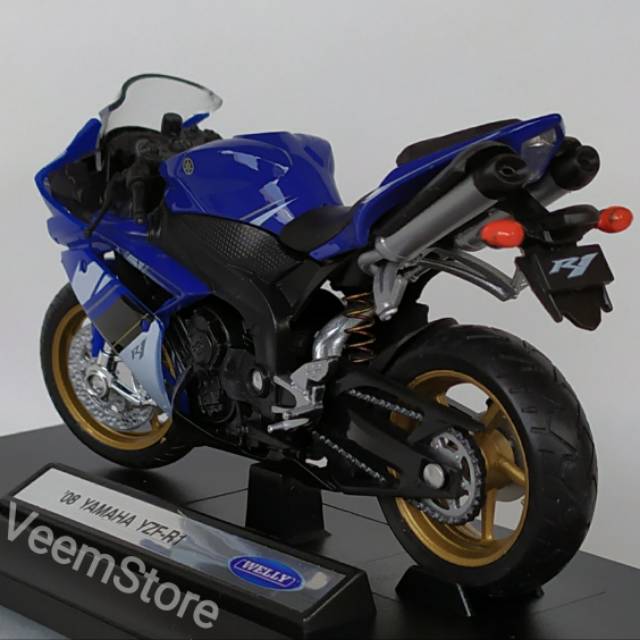 Mô Hình Xe Yamaha Yzf R1 Tỉ Lệ 1: 18 Chất Lượng Cao