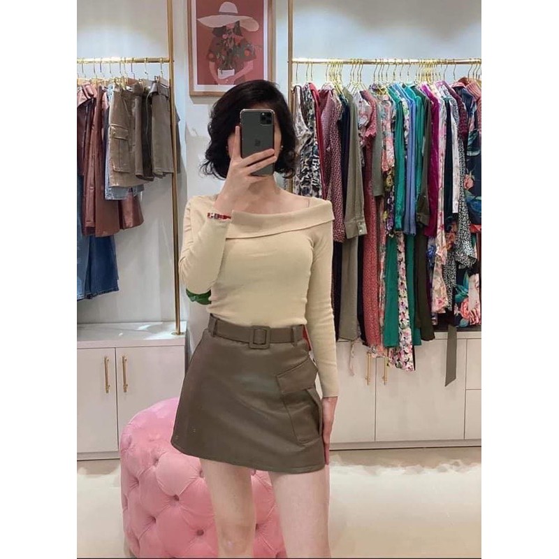 váy chữ A auth s
