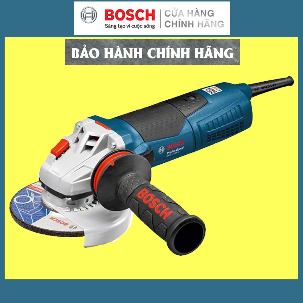 Máy Mài Góc Bosch GWS 17-125 CI (125MM-1700W) - Công Nghệ Giảm Rung, Giá Đại Lý Câp 1