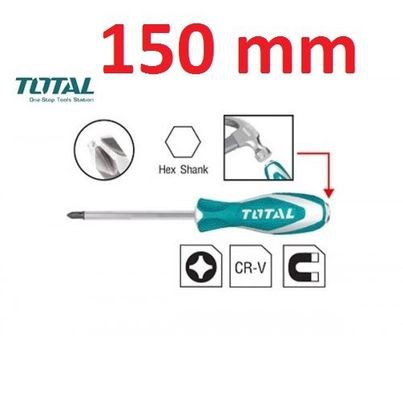 ĐỒ NGHỀ TOTAL Tua vít bake đóng xuyên (144/T) 100mm~200mm THTGTSPH2100 - 2150 - 3150 - 3200 &lt; HÀNG CHÍNH HÃNG &gt;