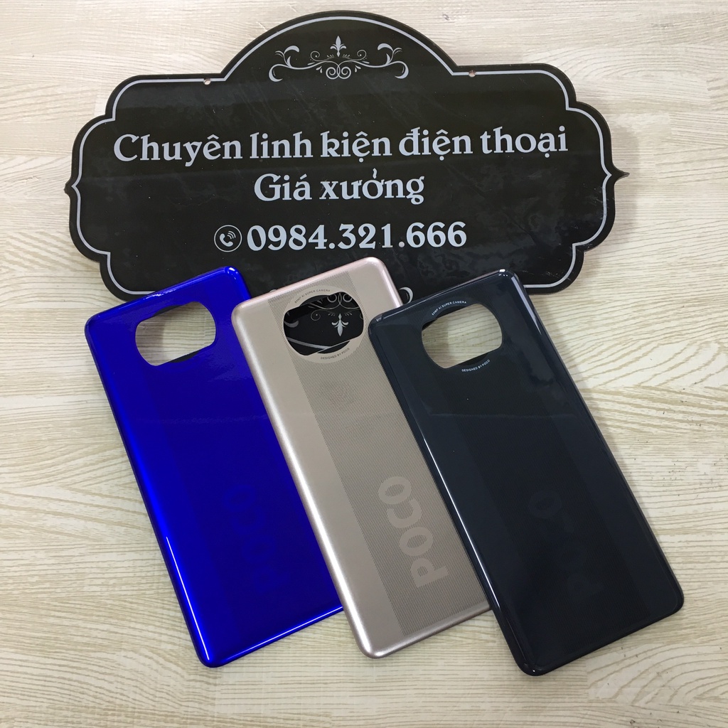 NẮP LƯNG XIAOMI POCO X3