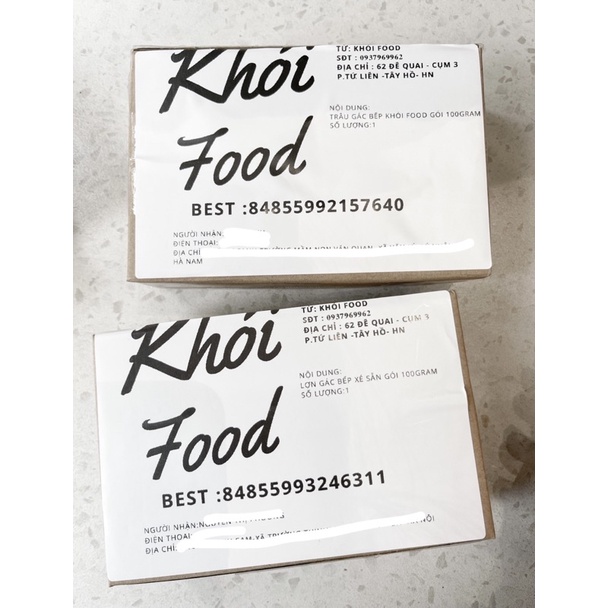 Thịt trâu gác bếp Khói food 200gram [Kèm chẳm chéo] | BigBuy360 - bigbuy360.vn