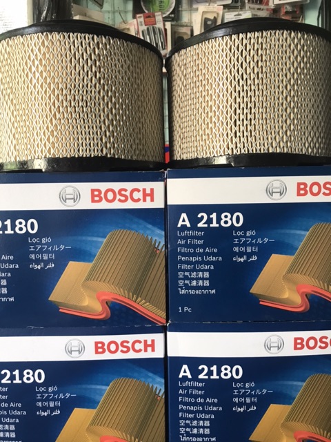 Combo lọc gió động cơ ô tô Bosch + lọc điều hoà Denso