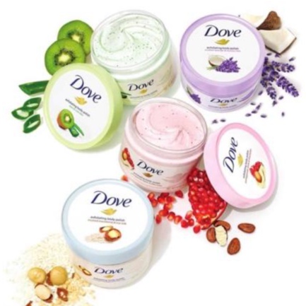 Tẩy Da Chết Dove Exfoliating Body