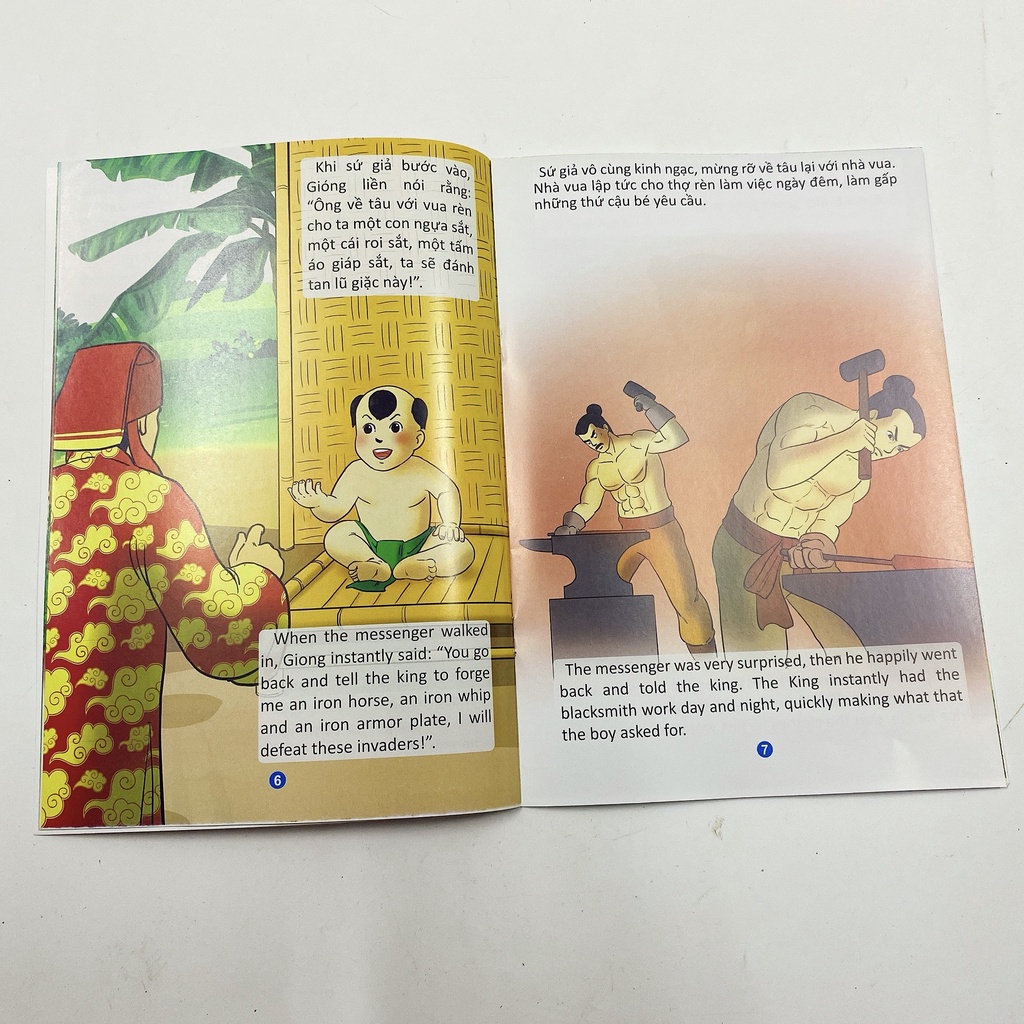 Sách - Combo 3 cuốn truyện cổ tích song ngữ Việt Anh
