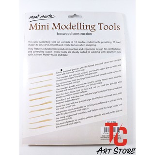 Bộ DỤNG CỤ LÀM ĐẤT SÉT Mont Marte MMSP0003