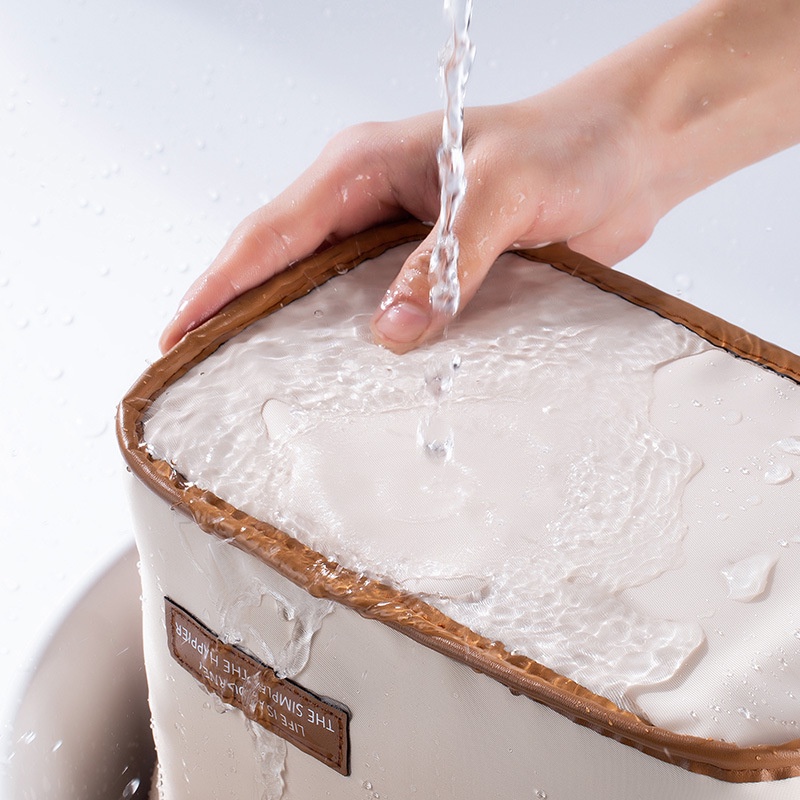 Túi Đựng Hộp Cơm Trưa Sức Chứa Lớn Thiết Kế Đơn Giản Tiện Dụng Cho Hoạt Động Ngoài Trời