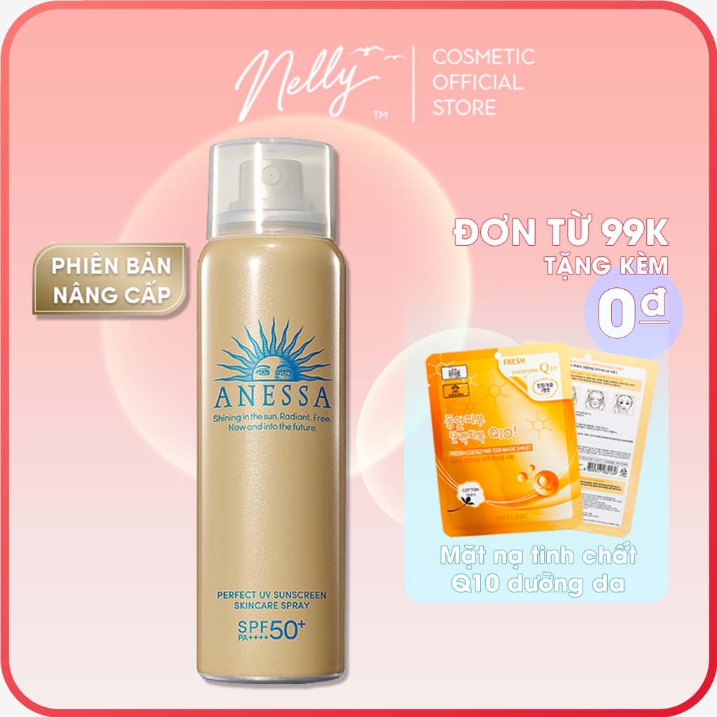 Xịt chống nắng kiềm dầu Anessa Gold spray 60g