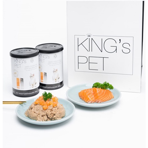 [CHÍNH HÃNG] COMBO 10 LON PATE KING'S PET CHO CHÓ MÈO