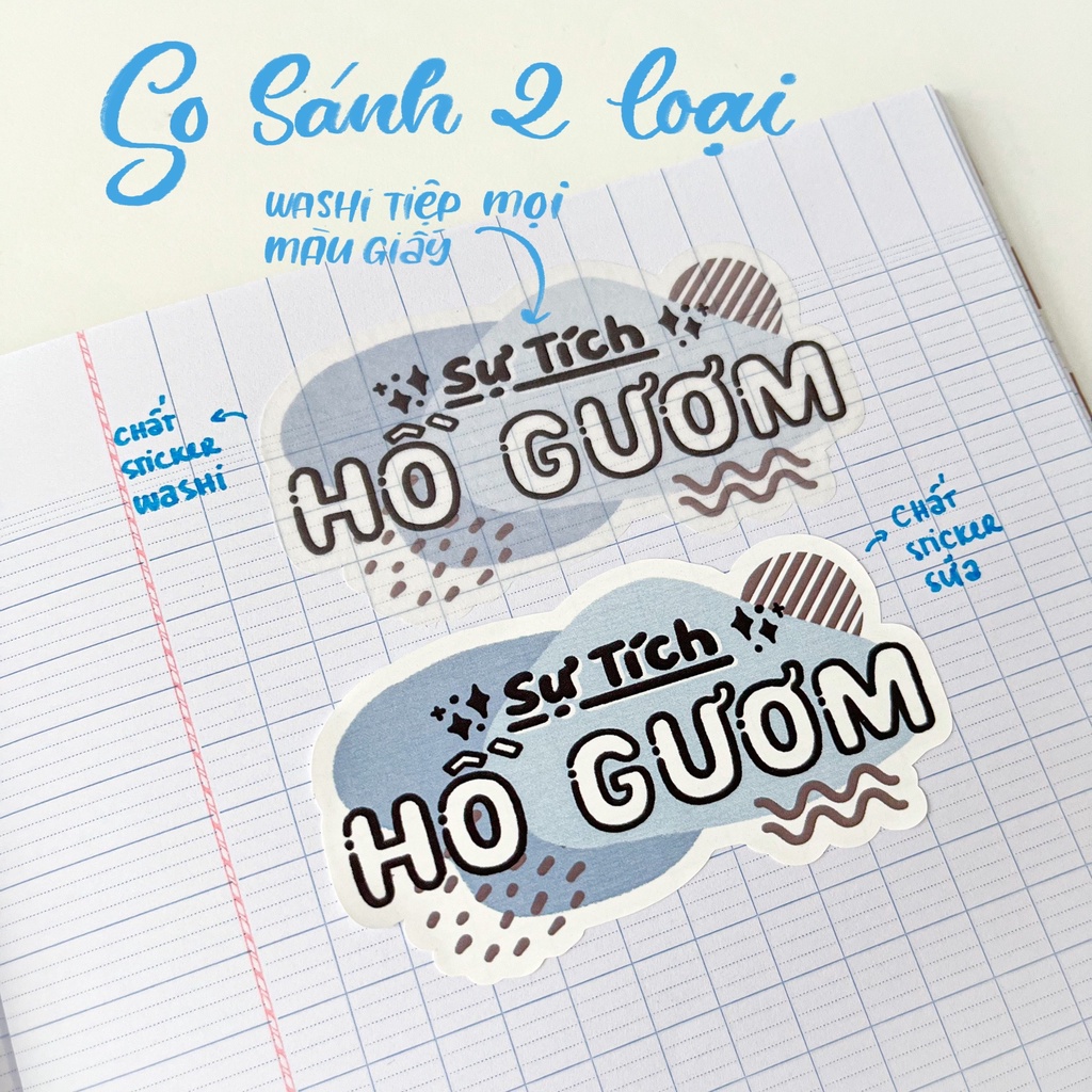 Sticker Tựa Bài Văn Học  / Tiêu đề Văn 6 by Enbinguye- Sticker Ham Học - Hidari