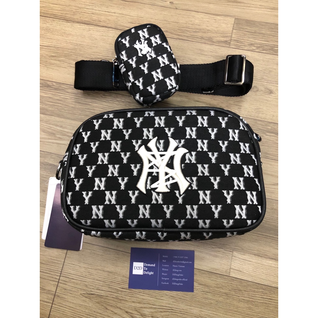 Túi Đeo Chéo M.L.B Bản To và Mini Monogram Crossbag NY Yankees Season 2022