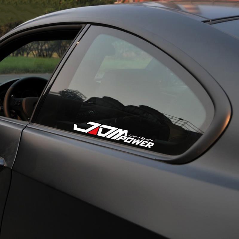 JDM Phong cách Nhật Bản Dán xe hơi phản quang Thân xe sửa đổi Dán xe chống xước