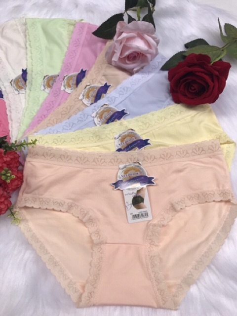 QUẦN LÓT COTTON THÁI SIÊU HÓT(viền ren)
