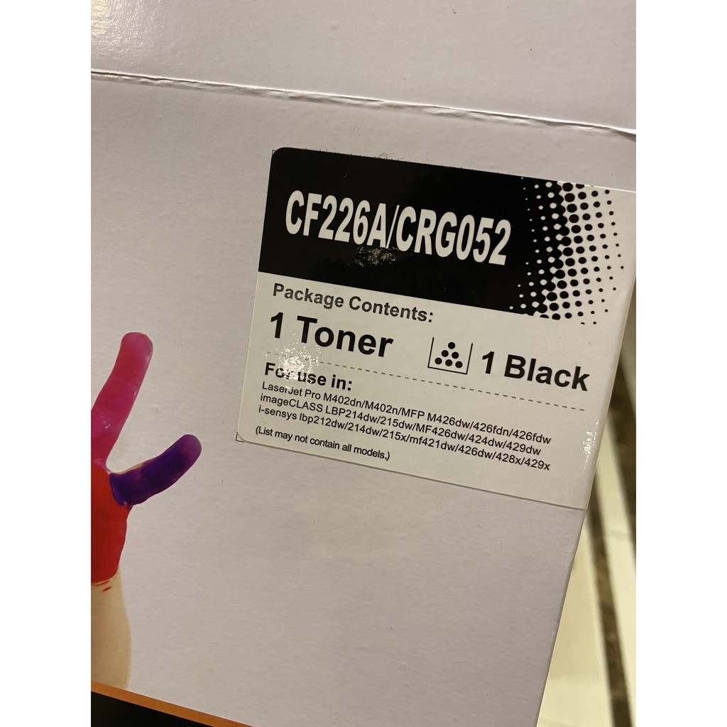 Hộp mực HP 26a/ 052 | Máy LBP 212dw/ 214dw/ MF421dw/ MF426dw| HP M402n/ M402d/ M402dn..FULL BOX
