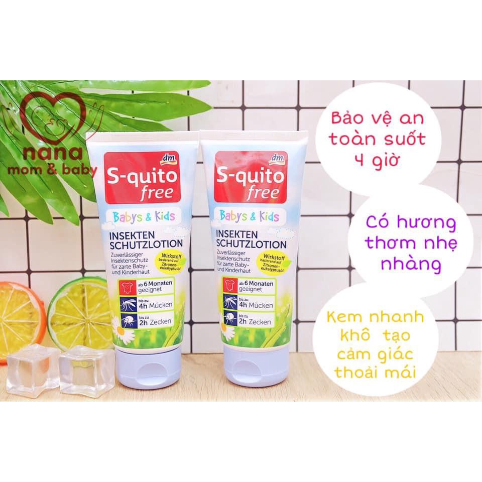 Kem chống muỗi Zeckito - Squito, hàng của Đức