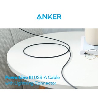 Cáp anker powerline iii lightning - dài 0.9m - a8812