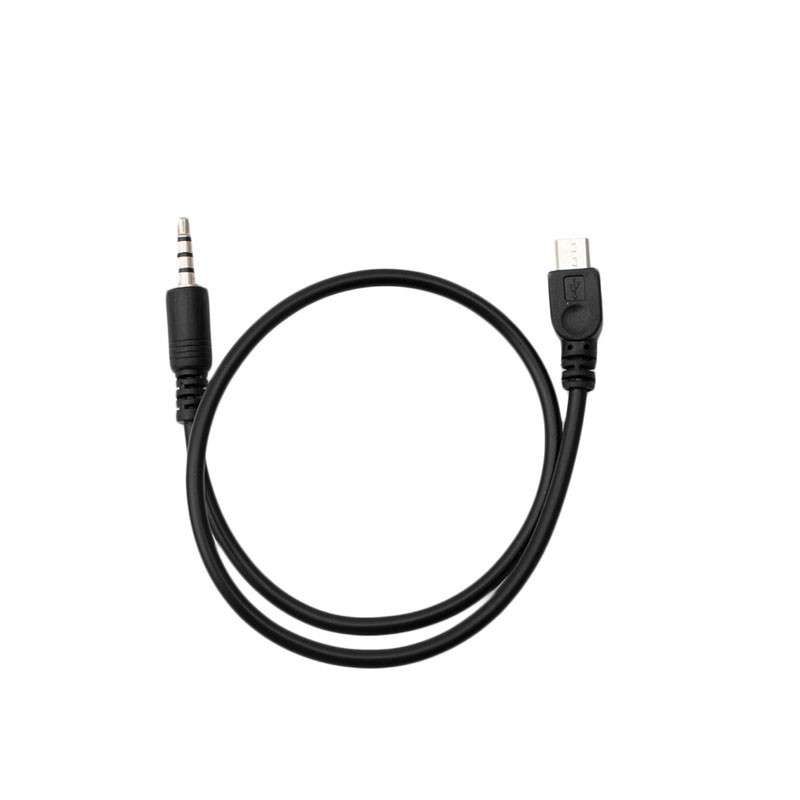 Dây Cáp Âm Thanh 3.5mm 40cm Micro Usb Male Sang Male Cho Xe Hơi Huawei